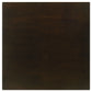 Jaden Square 47-inch Counter Height Dining Table Espresso