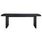 Brookmead Rectangular Dining Table with 18" Removable Extension Leaf Black