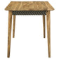 Partridge 60-inch Counter Height Dining Table Sheesham