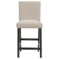 Alba Boucle Upholstered Counter Chair Beige (Set of 2)