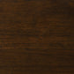 Murphy Wood Counter Height Swivel Bar Chair Dark Brown
