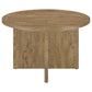 Jamestown Round 47-inch Composite Wood Dining Table Mango