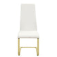 Montclair Upholstered Dining Side Chair White (Set of 4)