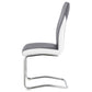 Brooklyn Upholstered Side Chairs with S-frame (Set of 4) Grey and White