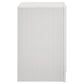 Miranda 3-drawer Nightstand White