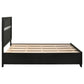 Miranda Wood Full Storage Panel Bed Black