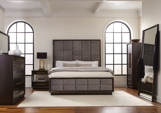 Durango 5-piece California King Bedroom Set Peppercorn