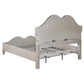 Evangeline 4-piece Eastern King Bedroom Set Silver Oak