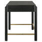 Arini 2-drawer Vanity Desk Makeup Table Black