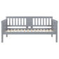 Bethany Wood Twin Daybed with Drop-down Tables Grey