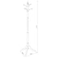 Riona 6 Hook Freestanding Wood Coat Rack Hat Hanger Merlot