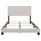 Boyd Upholstered Eastern King Panel Bed Ivory