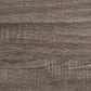 Flynn Wood Twin Over Twin Bunk Bed Weathered Brown