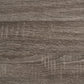 Flynn Wood Twin Over Full Bunk Bed Weathered Brown