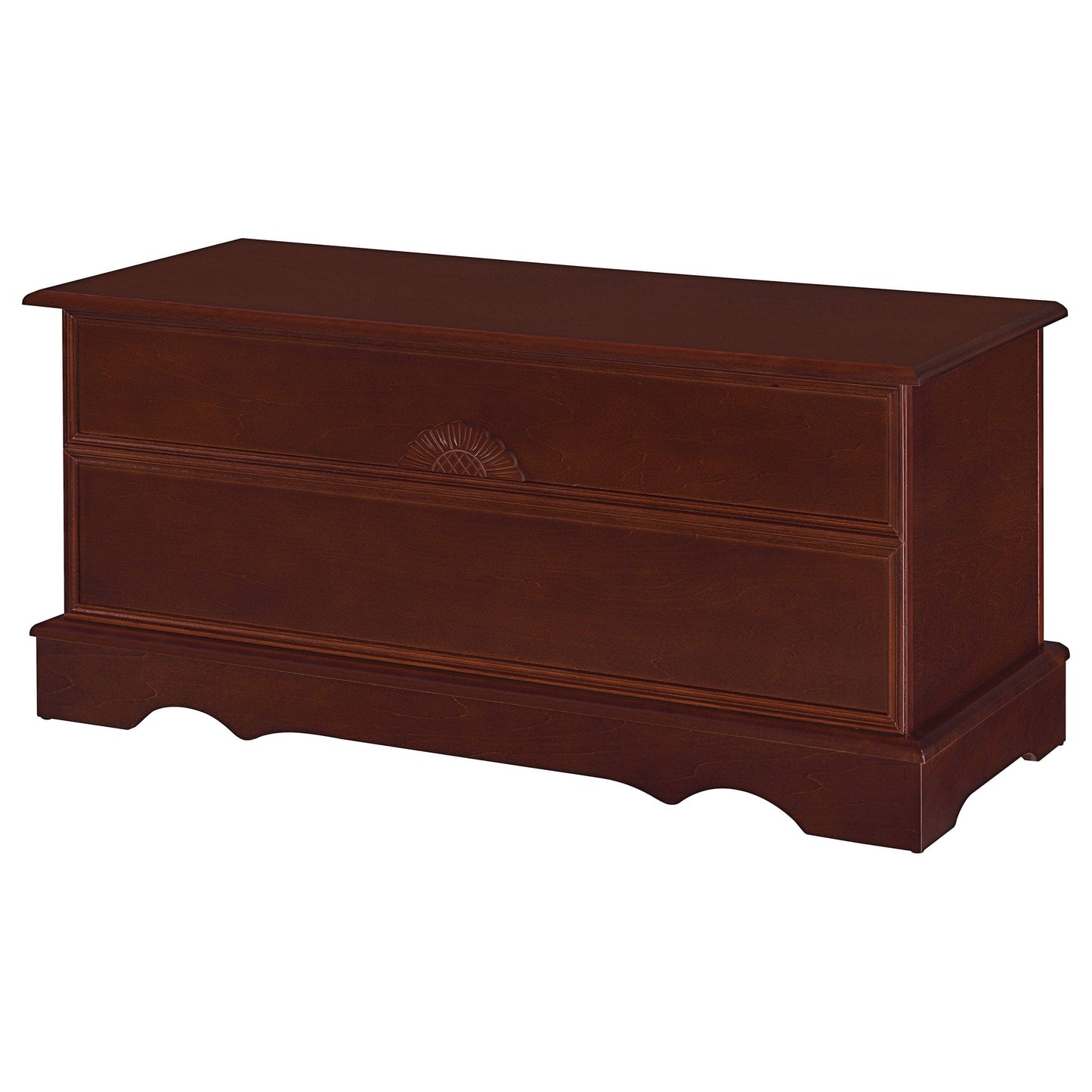 Paula Rectangular Cedar Chest Warm Brown