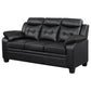 Finley Tufted Upholstered Sofa Black