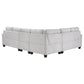 Georgina 4-piece Upholstered Modular Sectional Sofa Beige