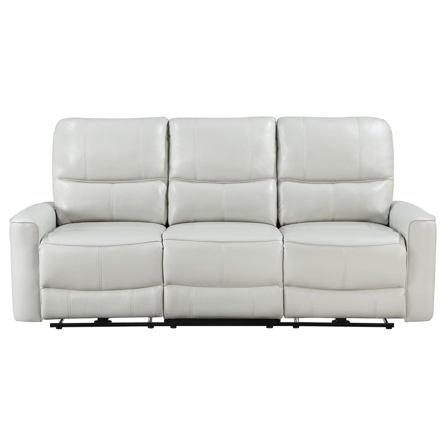 Greenfield Upholstered Power Reclining Sofa Ivory