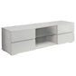 Galvin 4-drawer Wood 55-inch TV Stand White High Gloss