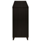 Lewes 2-door Engineered Wood 60-inch TV Stand Cappuccino