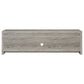 Burke 2-door Engineered Wood 71-inch TV Stand Grey Driftwood
