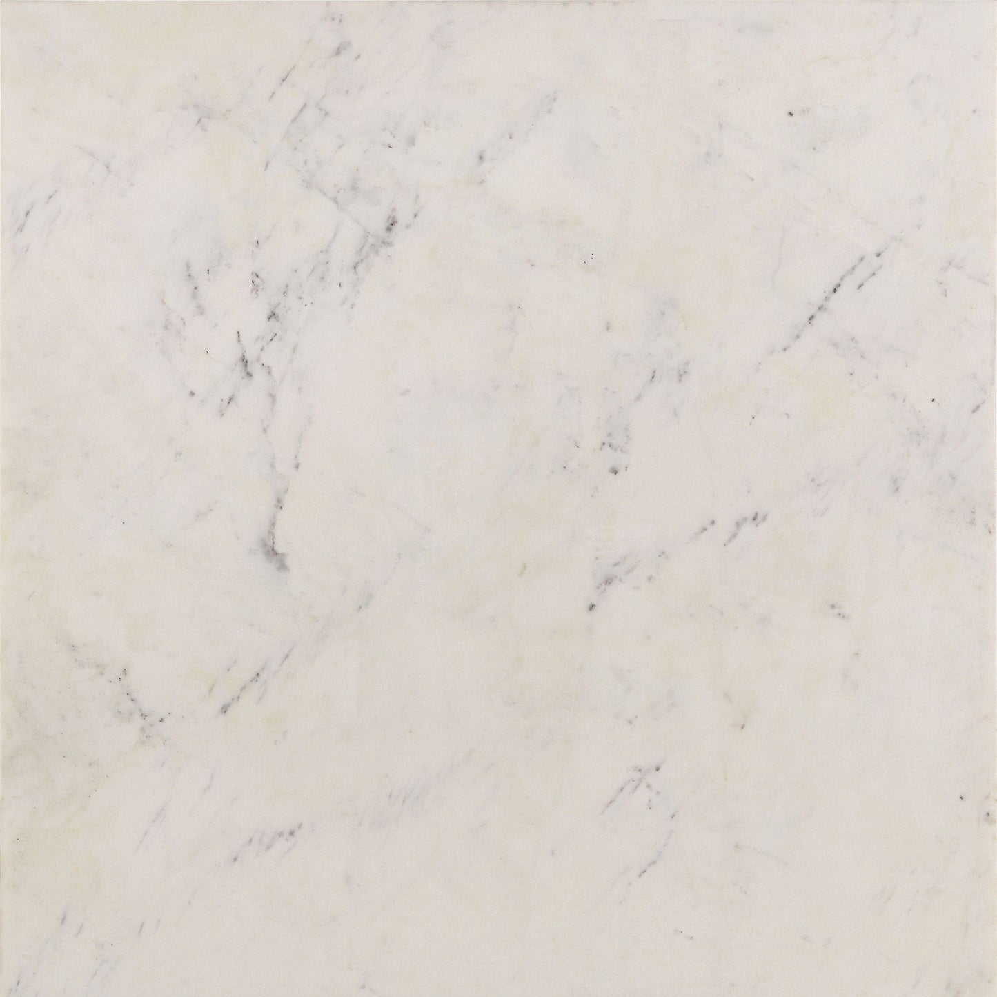 Tobin Square Marble Top End Table White and Black