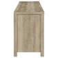 Madra 2-door Engineered Wood 79-inch TV Stand Distressed Pine