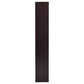 Theo 71-inch 7-shelf Bookshelf Cappuccino