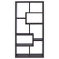 Theo 71-inch 7-shelf Bookshelf Cappuccino