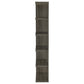 Harrison 71-inch 5-shelf Bookshelf Weathered Grey