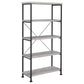Analiese 63-inch 4-shelf Bookshelf Grey Driftwood