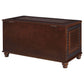 Finlay Flip Open Storage Cedar Chest Deep Tobacco