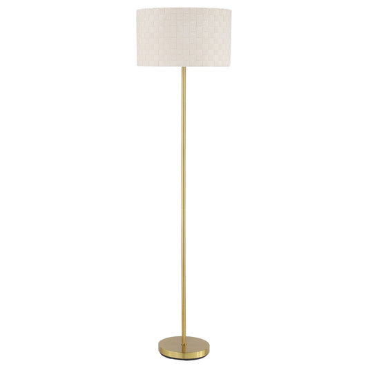 Ramiro Drum Shade Floor Lamp Gold