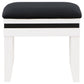Talei 6-drawer Vanity Set with Lighting Black and White