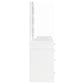 Regina Makeup Vanity Table Set with Lighting White