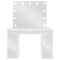 Regina Makeup Vanity Table Set with Lighting White