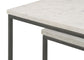 Medora 3-piece Nesting Table with Marble Top