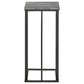 Vicente Accent Table with Marble Top Grey