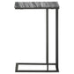 Vicente Accent Table with Marble Top Grey