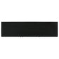 Aminah 3-door Wood Accent Cabinet Natural and Black
