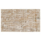 Mariska 3-drawer Wood Mandala Cabinet Distressed White