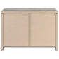 Enoch 2-door Engineered Wood Accent Cabinet Grey Driftwood