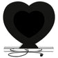Euston Heart Shaped Vanity Mirror Silver
