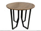 Metal Base End Table