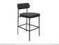 Wooden Frame & Metal Base, 30" Uph. Barstool